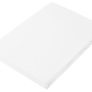 Prześcieradło z gumką Tess jersey 200×220 cm białe 35047 Prześcieradło z gumką Tess jersey 200×220 cm białe 35047