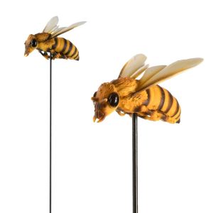 Pszczoła na piku żółto czarna 78 cm figurka do wbicia 949271 Pszczoła na piku żółto czarna 78 cm figurka do wbicia 949271