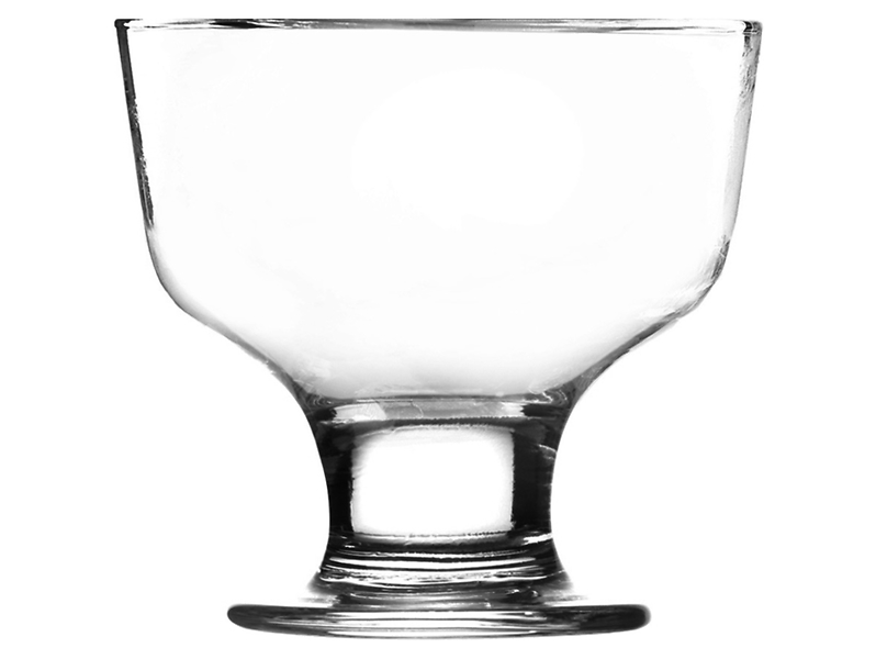 Pucharek do lodów szklany 270 ml transparntny 58030