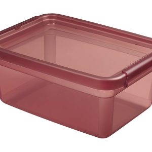 Pudełko do przechowywania Basestore 12,5 l różowe 267561 Pudełko do przechowywania Basestore 12,5 l różowe 267561