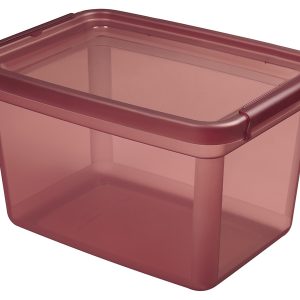 Pudełko do przechowywania Basestore 15 l różowe 267562 Pudełko do przechowywania Basestore 15 l różowe 267562