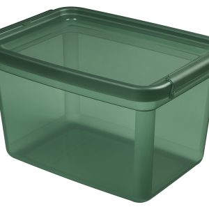 Pudełko do przechowywania Basestore 15 l zielone 267558 Pudełko do przechowywania Basestore 15 l zielone 267558