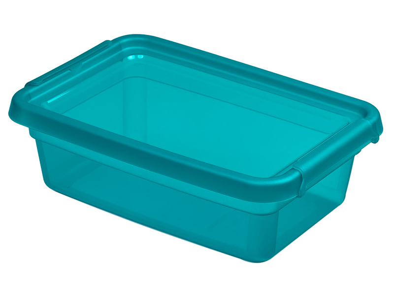 Pudełko do przechowywania Basestore 3 l niebieskie 267551