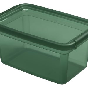 Pudełko do przechowywania Basestore 4,5 l zielone 267556 Pudełko do przechowywania Basestore 4,5 l zielone 267556