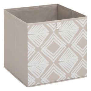 PUDEŁKO DO PRZECHOWYWANIA Bohema 31×31 cm beżowe styl boho 520976 PUDEŁKO DO PRZECHOWYWANIA Bohema 31×31 cm beżowe styl boho 520976