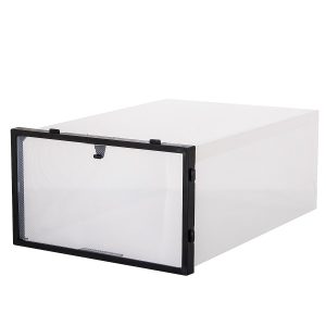 Pudełko na buty z otwieraną klapą 34x23x13,5 cm organizer 401554 Pudełko na buty z otwieraną klapą 34x23x13,5 cm organizer 401554