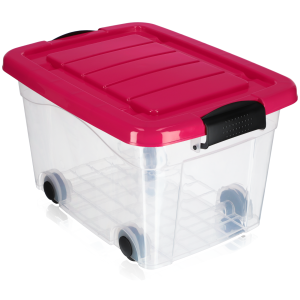Pudełko Pojemnik Organizer Zabawki Na Kółkach 20L 160774