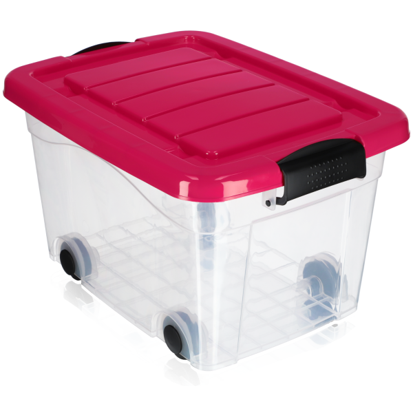 Pudełko Pojemnik Organizer Zabawki Na Kółkach 20L 160774