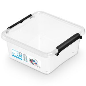 Pudło Plastikowe Pojemnik Z Pokrywą Zamykane 0,85 L 377880 Pudło Plastikowe Pojemnik Z Pokrywą Zamykane 0,85 L 377880