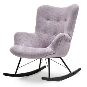 Pudrowy Fotel Lauren Retro I Glam Salon I Biuro 536353 Pudrowy Fotel Lauren Retro I Glam Salon I Biuro 536353