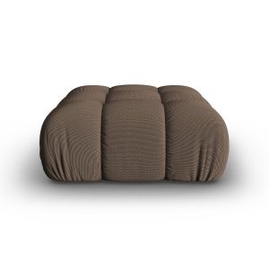 Puf BELLIS materiał 3D brązowy 673798 Puf BELLIS materiał 3D brązowy 673798