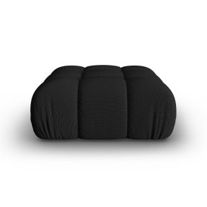 Puf BELLIS materiał 3D czarny 673738 Puf BELLIS materiał 3D czarny 673738
