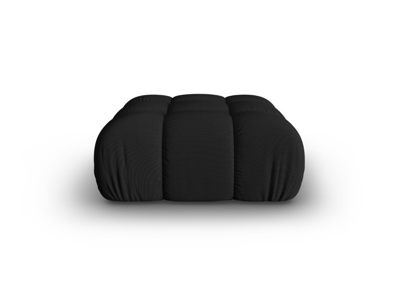 Puf BELLIS materiał 3D czarny 673738