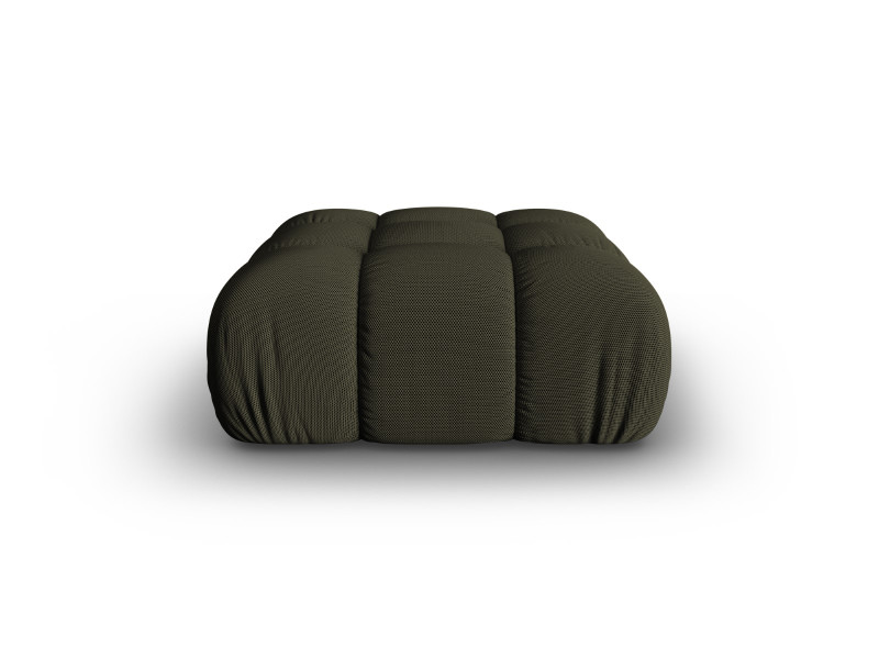 Puf BELLIS materiał 3D zielony amazonia 673956