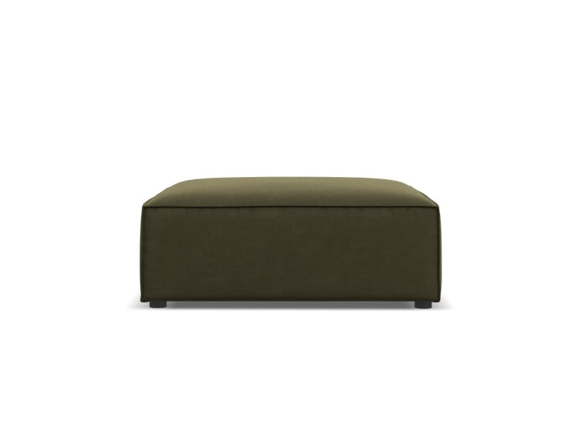 Puf JODIE Welur Zielony 279596