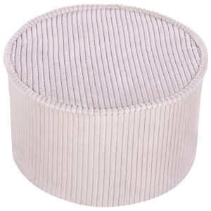 Puf podnóżek bawełna 40×25 jasnobeżowy 433589 Puf podnóżek bawełna 40×25 jasnobeżowy 433589