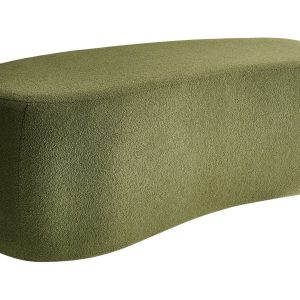 Puf tapicerowany boucle zielony 784985 Puf tapicerowany boucle zielony 784985
