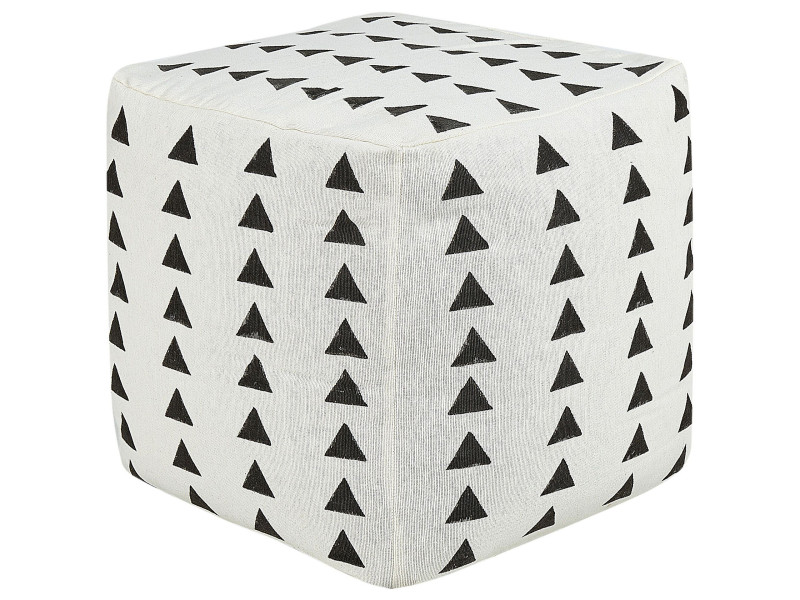 Puf TARODI Bawełna Złamana biel 45 cm 451103