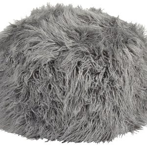 Puf TUKKI Sztuczne futro Szary 50 cm 448000 Puf TUKKI Sztuczne futro Szary 50 cm 448000