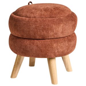 Puf ze schowkiem HAWLEY Szenil Złoty brąz 40 cm 748008 Puf ze schowkiem HAWLEY Szenil Złoty brąz 40 cm 748008