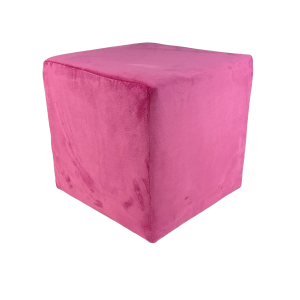 Pufa 40×40 cm VELVET MINKY kwadratowa siedzisko miękki welur fuksja 795153 Pufa 40×40 cm VELVET MINKY kwadratowa siedzisko miękki welur fuksja 795153