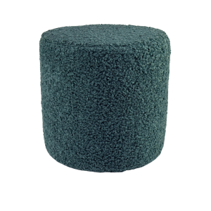 Pufa 40×40 cm kwadratowa ROLF baranek bouclé podnóżek morska 795112 Pufa 40×40 cm kwadratowa ROLF baranek bouclé podnóżek morska 795112