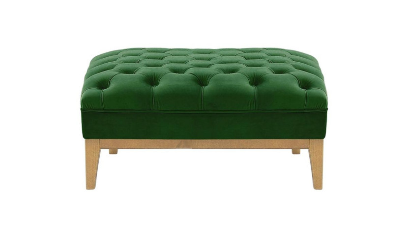 Pufa Chesterfield Modern Wood-Velluto 10 195086