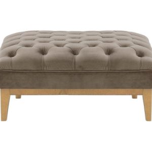 Pufa Chesterfield Modern Wood-Velluto 17 195089 Pufa Chesterfield Modern Wood-Velluto 17 195089