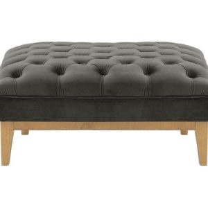 Pufa Chesterfield Modern Wood-Velluto 19 195090 Pufa Chesterfield Modern Wood-Velluto 19 195090