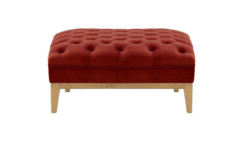Pufa Chesterfield Modern Wood-Velluto 7 195158