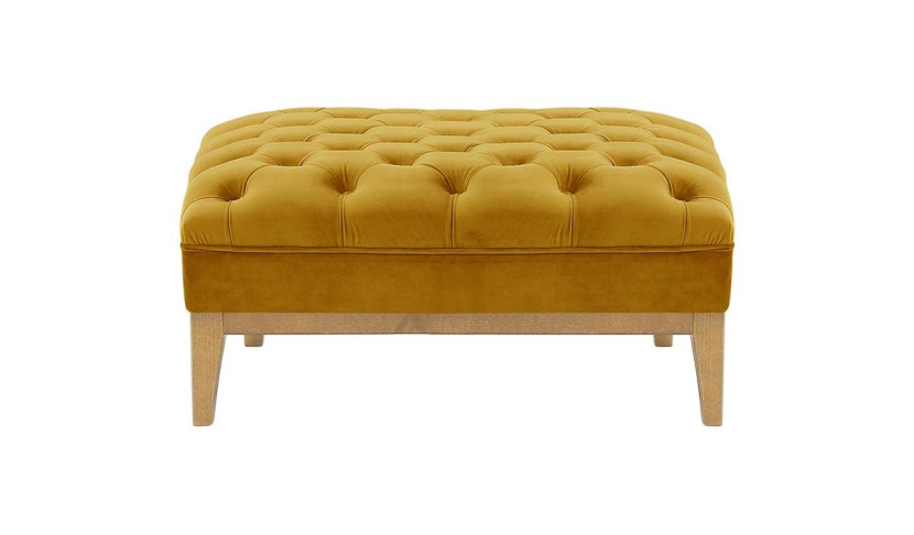 Pufa Chesterfield Modern Wood-Velluto 8 195092