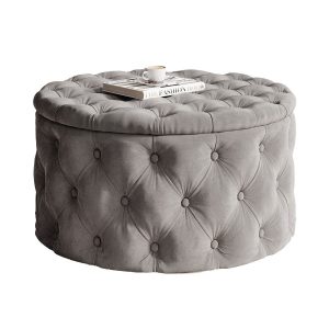 Pufa CHESTERFIELD z pojemnikiem French Velvet 666 220898