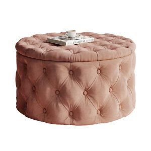 Pufa CHESTERFIELD z pojemnikiem French Velvet 682 220902