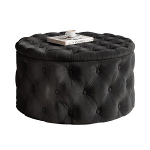 Pufa CHESTERFIELD z pojemnikiem French Velvet 685 206051