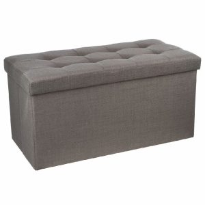 Pufa dekoracyjna Lysandre, stylowy mebel ze schowkiem 99887 Pufa dekoracyjna Lysandre, stylowy mebel ze schowkiem 99887