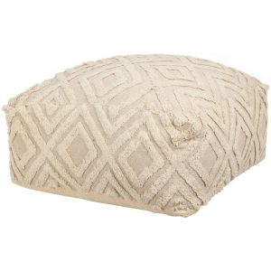 Pufa dekoracyjna z tuftowanym wzorem, 60 x 25 cm 211398 Pufa dekoracyjna z tuftowanym wzorem, 60 x 25 cm 211398