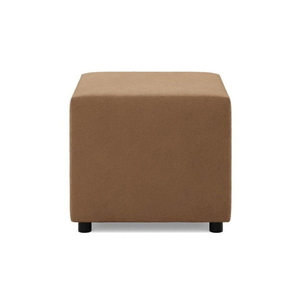 Pufa do siedzenia, BLOM, Mikrofaza, 51x51x40 cm, cappuccino | TYLETEGOTU 773666