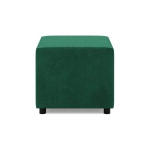 Pufa do siedzenia, BLOM, velvet, 51x51x40 cm, butelkowa zieleń | TYLETEGOTU 773651 Pufa do siedzenia, BLOM, velvet, 51x51x40 cm, butelkowa zieleń | TYLETEGOTU 773651