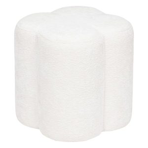 Pufa kwiatek LAVON, 35 x 35 x 38 cm 620963
