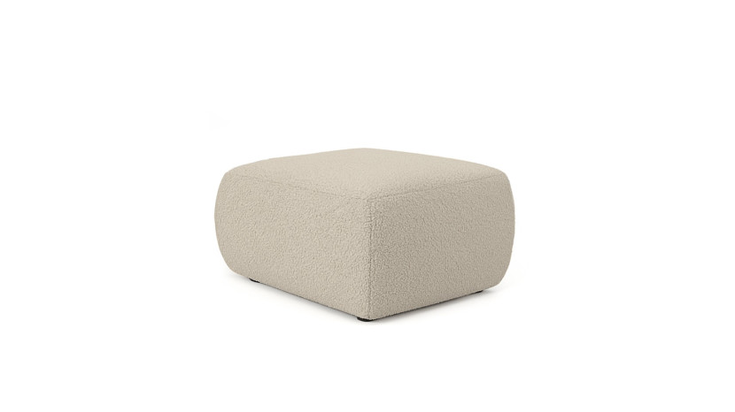 Pufa Lambi ciemnokremowa boucle 1056976