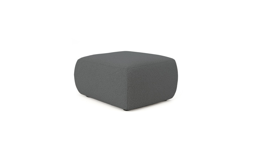 Pufa Lambi szara boucle 1056973