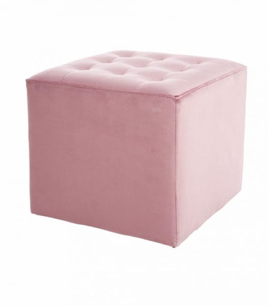 Pufa LORI VELVET antyczny róż 991856