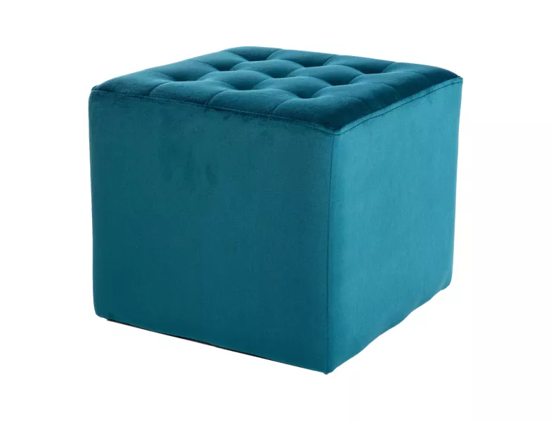 Pufa LORI VELVET turkusowa 1001961