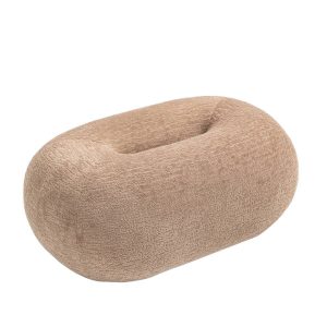 Pufa LUNCTA Beżowa 82x52x34 cm HOMLA 961144 Pufa LUNCTA Beżowa 82x52x34 cm HOMLA 961144