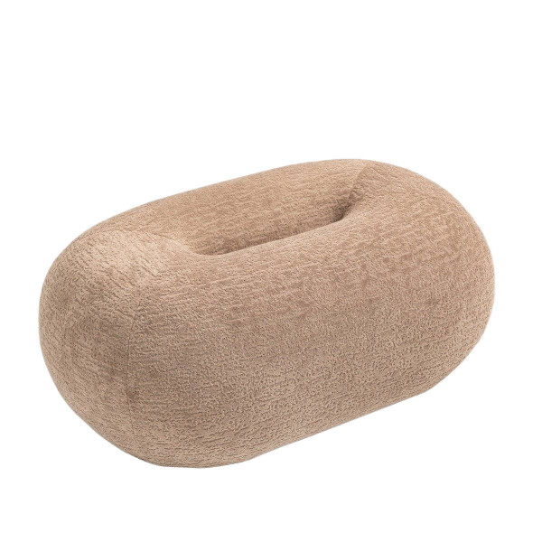 Pufa LUNCTA Beżowa 82x52x34 cm HOMLA 961144