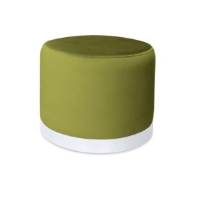 Pufa LUX elegancka podstawa metalowa biała BL75 1045675 Pufa LUX elegancka podstawa metalowa biała BL75 1045675
