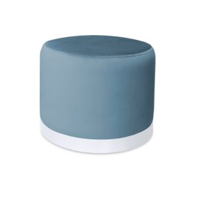 Pufa LUX elegancka podstawa metalowa biała MG33 1045688 Pufa LUX elegancka podstawa metalowa biała MG33 1045688