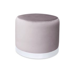 Pufa LUX elegancka podstawa metalowa biała MG55 1045644 Pufa LUX elegancka podstawa metalowa biała MG55 1045644