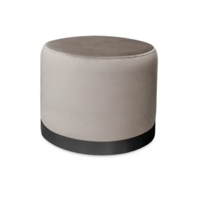 Pufa LUX elegancka podstawa metalowa czarna MG09 1045672 Pufa LUX elegancka podstawa metalowa czarna MG09 1045672