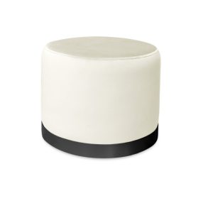 Pufa LUX elegancka podstawa metalowa czarna MG50 1051181 Pufa LUX elegancka podstawa metalowa czarna MG50 1051181